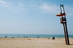 Torre de vigil&agrave;ncia de la Creu Roja a la platja de Gav&agrave; Mar